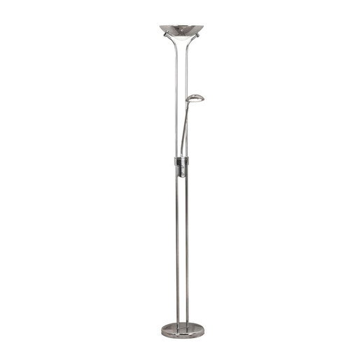 Searchlight Chrome Led Mother and Child Floor Lamp