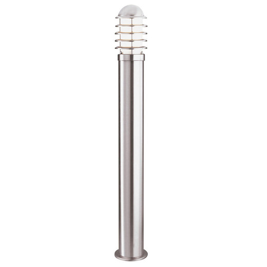 Searchlight Louvre Stainless Steel with Opal Shade IP44 90cm Bollard