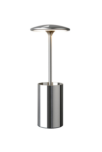 Nordium Tidy Chrome Desk Tidy Table Lamp