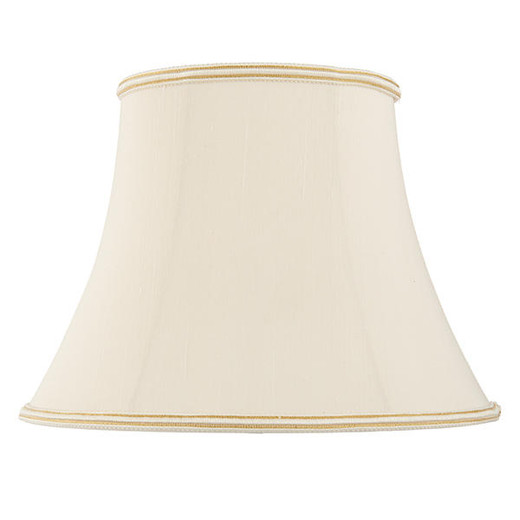 Endon Lighting Celia 20 inch Cream Faux Silk Shade Only