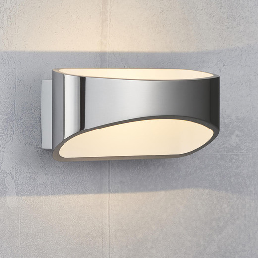 Endon Lighting Johnson Chrome LED Wall Light