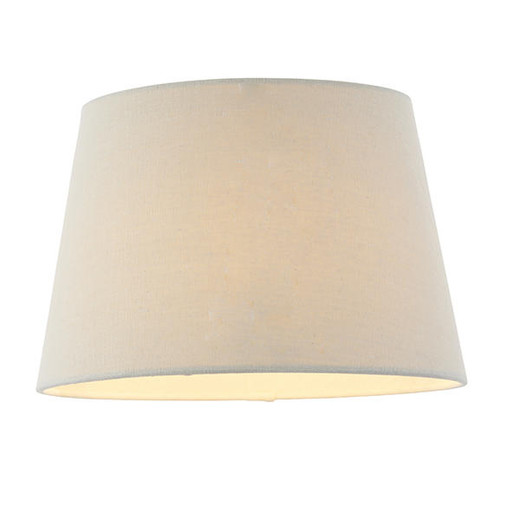Endon Lighting Cici 10 Inch Ivory Linen Mix Fabric Shade Only