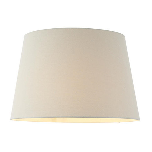 Endon Lighting Cici 16 Inch Ivory Linen Mix Fabric Shade Only