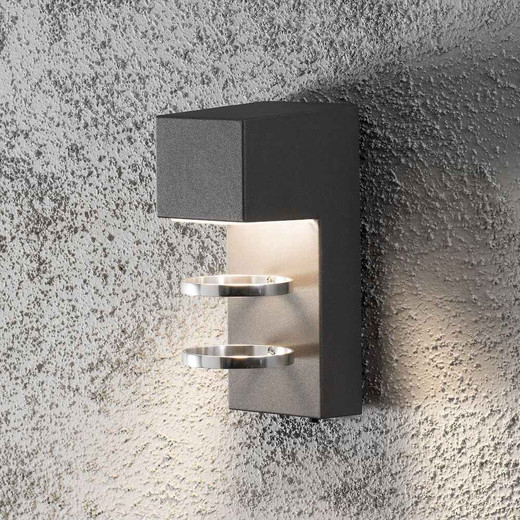 Acerra White Aluminium LED Wall Light