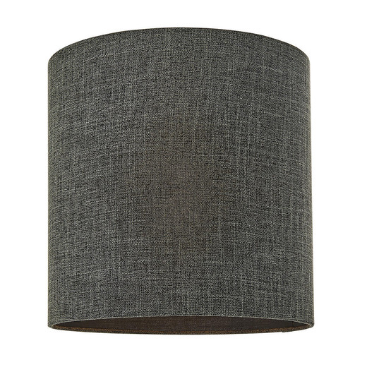 Endon Lighting Sara 12 inch Charcoal Heavy Weave Fabric Shade Only