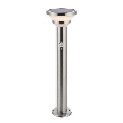 Endon Lighting Halton Brushed Stainless with Oapl Diffuser Sensor IP44 LED 50cm Bollard