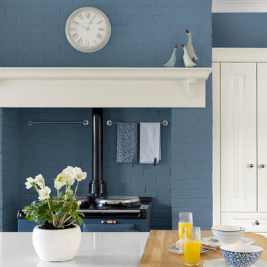 Laura Ashley Dark Seaspray 2.5l Kitchen and Bathroom Emulsion Paint ...