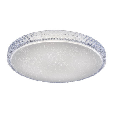 Frida Light FRIDA Crackled and Crystal Effect Dimmable Smart Ceiling Light