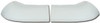 Nose Upper S2 Sportsman White 2pc