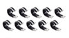 Padded Line Clamps 10pk 7/8 (#10)