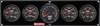 Redline 4-1 Gauge Panel OP/WT/OT/Volt w/Recall