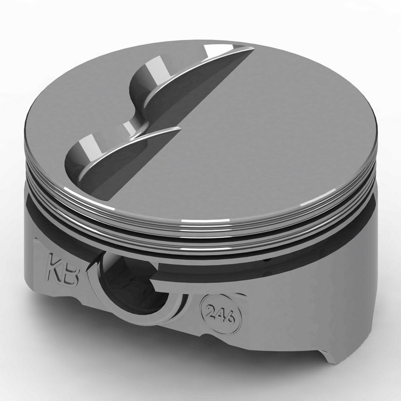 SBF Flat Top Piston Set 4.030 Bore -6.5cc