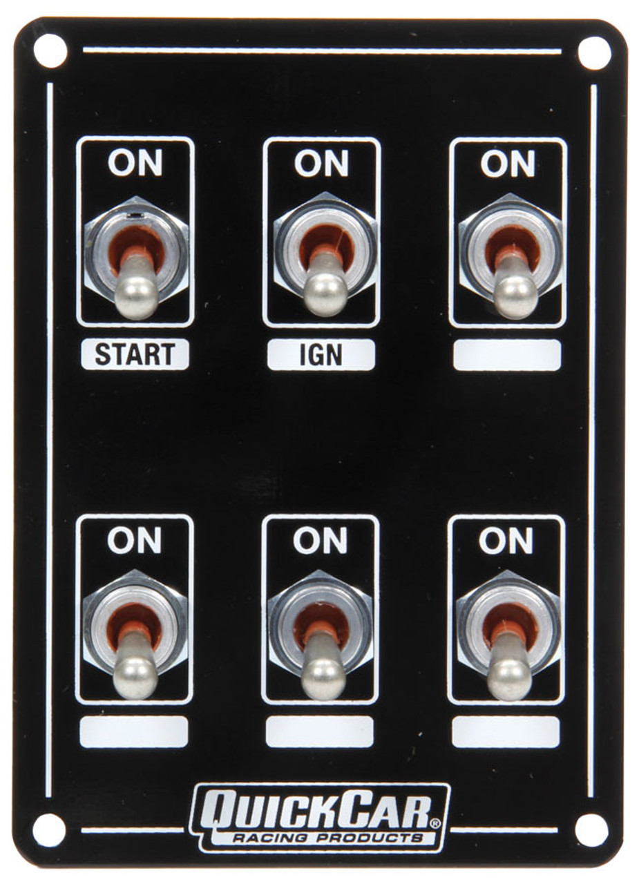 Ignition Panel Extreme 6 Switch Single Ignition