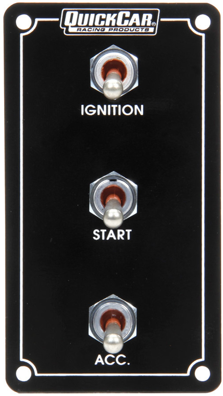Ign. Panel Extreme Vert. 3 Switch Single Ignition