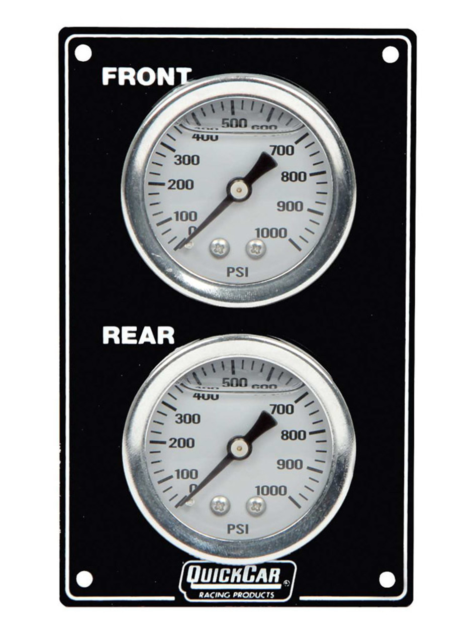 Mini Brake Bias Gauge Panel Vertical Black