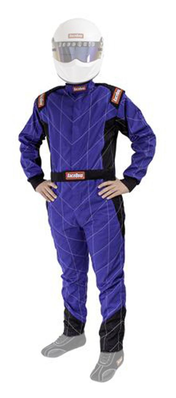 Suit Chevron Blue Large SFI-1