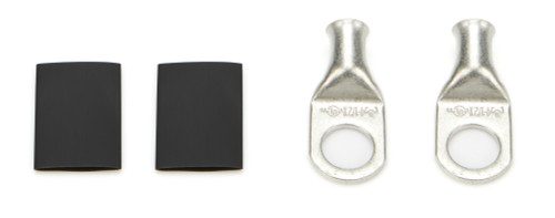 Power Ring 4 AWG 1/2in Hole Pair w/Heat Shrink