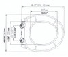 Caroma 326620W Seat Dimensions