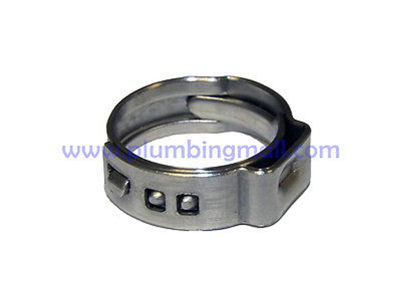 (100) 1/2" PEX Stainless Steel Cinch Rings / Pinch Rings