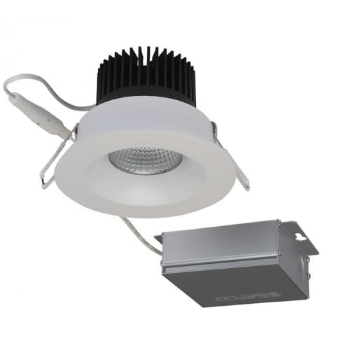 Satco S11630 Transitional LED Downlight in White Finish, 4.38 inches, 3.5 Inches