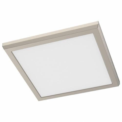 Nuvo Blink Performer - 11W CCT Selectable LED Square Flush Mount in Utilitarian Style-0.67 Inches Tall and 9 Inches Wide-Brus