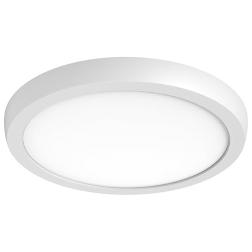 Nuvo 62/1776 Blink Pro Plus Surface Mounted LED Downlight, Round, 12 Inches, White