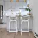 Crane Counter Stool - White