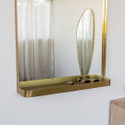 District Alcove Mirror - Brushed Gold