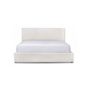 Julia King Storage Bed - Cream