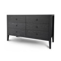 Hara 6 Drawer Dresser - Black