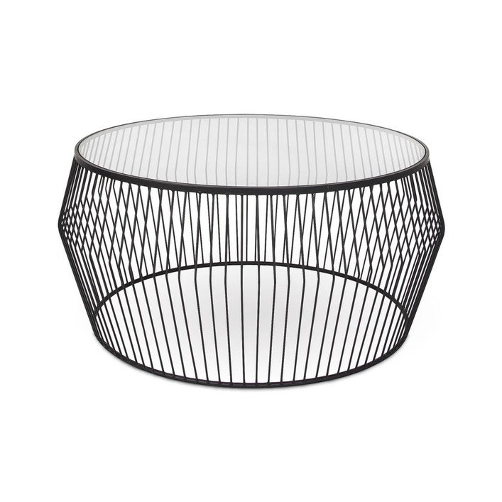 Cyclone Wire Coffee Table - Black