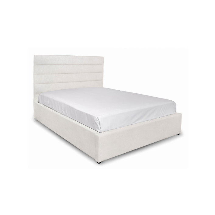 Justin Double Bed Tall - Cream