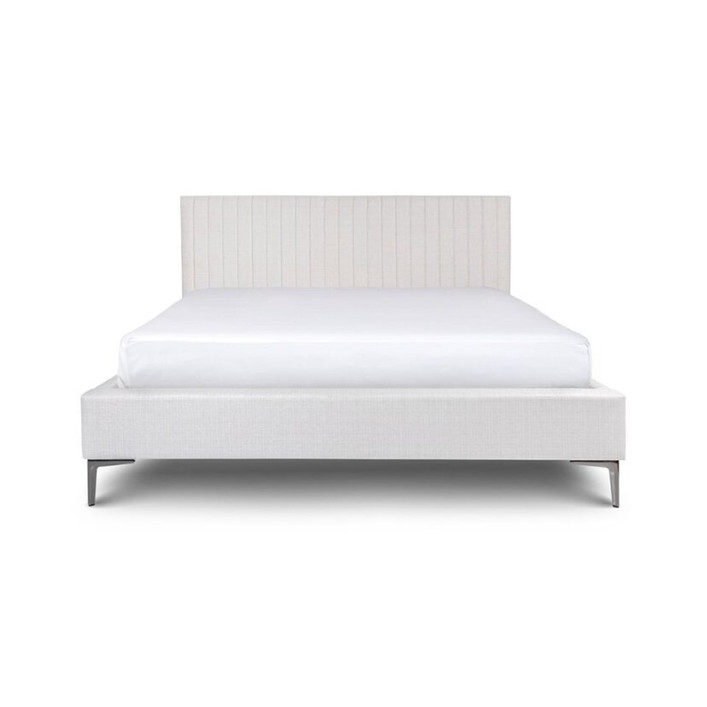 Hollis Queen Bed - Oat