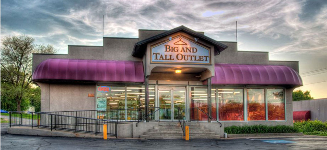 the nearest big & tall store