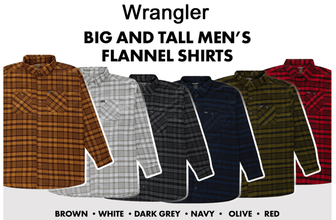 Big and Tall Men's Clothing: Name Brand Clothing at Outlet Prices