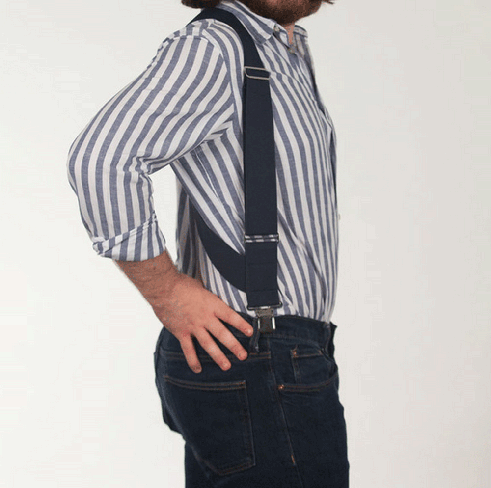 Shoulder Holsterstyle Suspender Black, Navy, Gray