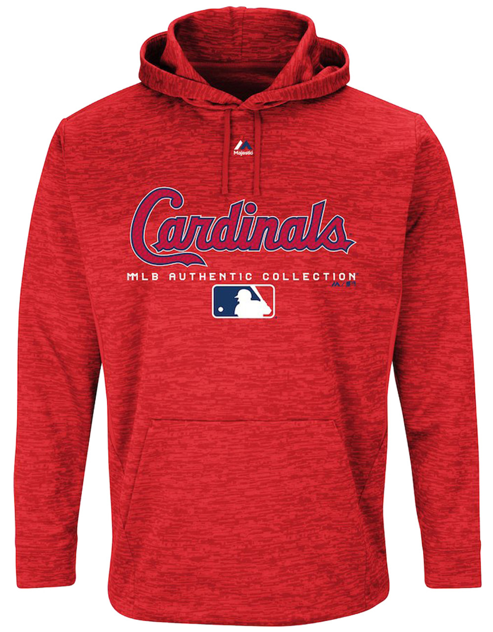 St. Louis Cardinals Majestic Utility Pullover Hoodie - Light Blue