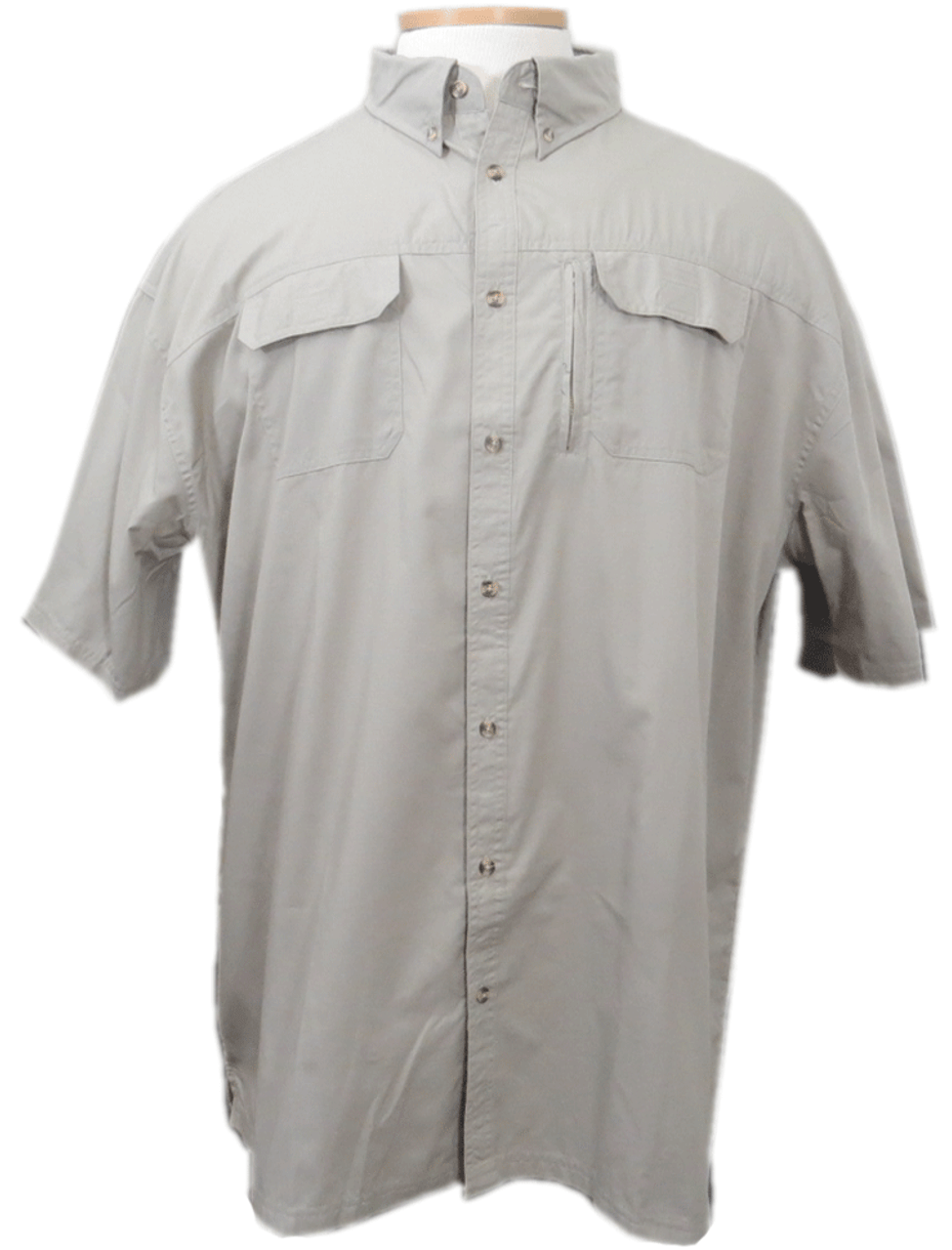 Falcon Bay Fishing Shirt 3X Black/White/Multi
