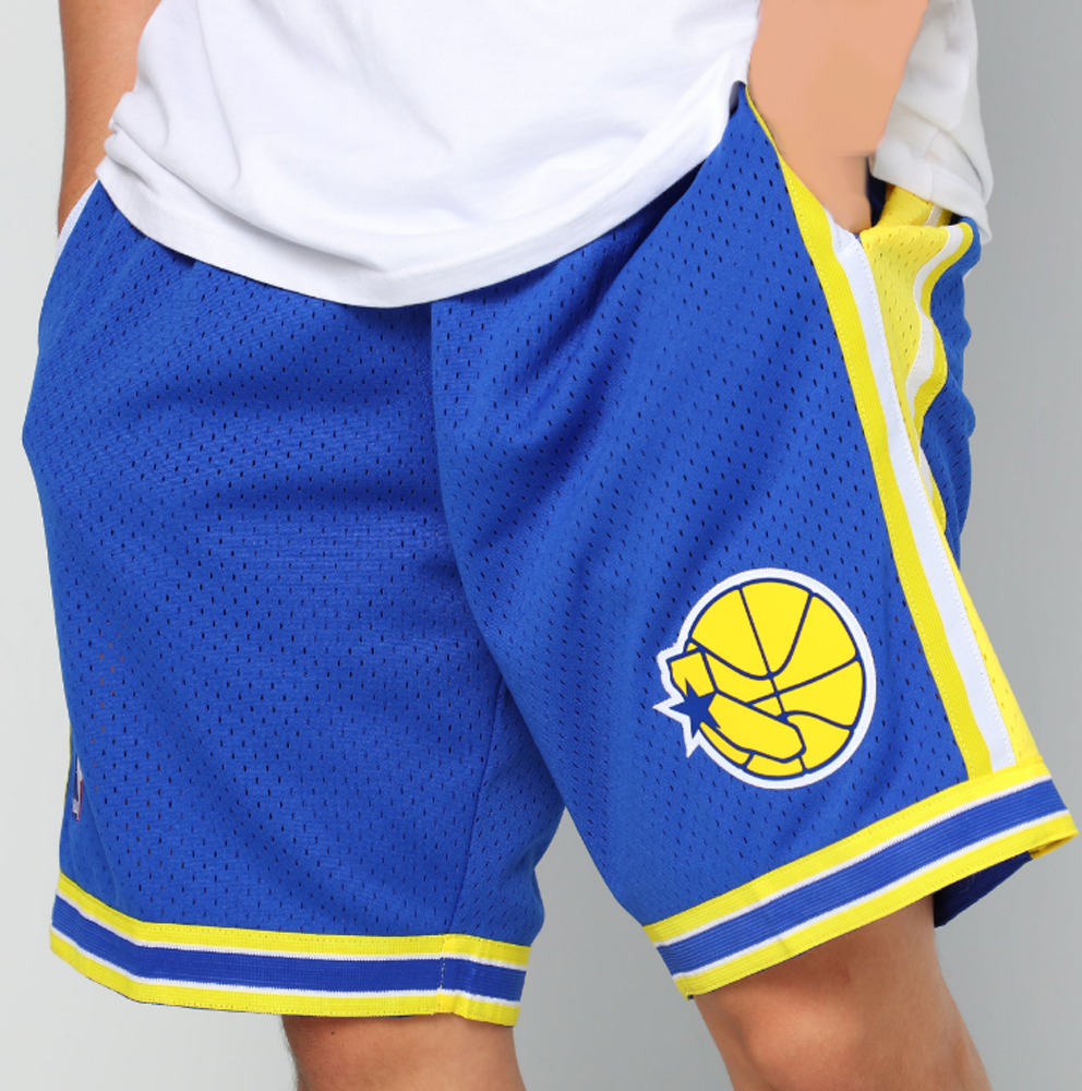 warriors swingman shorts