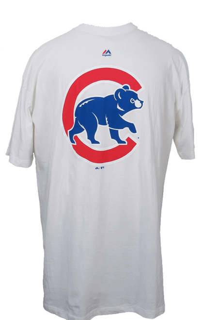 Chicago Cubs Profile Men's Big & Tall Henley Tee Xxlt