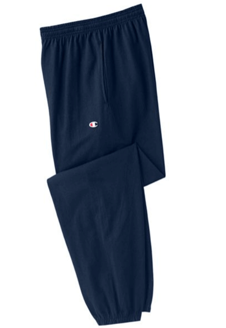 Champion Lightweight Navy Jersey Pants 3X