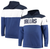 Fanatics Dallas Mavericks Colorblock Wordmark Pullover Hoodie 2X, 3X