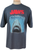 Jaws Movie Poster Heather Navy Short Sleeve Tee Shirt 4X