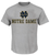 Profile Notre Dame Short Sleeve Heather Gray "Name Drop" Tee Shirt XLT, 5X