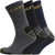 1 Charcoal, 1 Black, 1 Navy