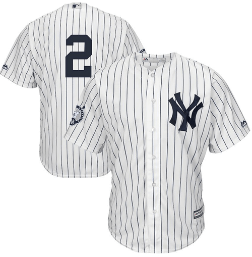 New York Yankees - Jersey - Majestic Stitched sz XL – Overtime Sports