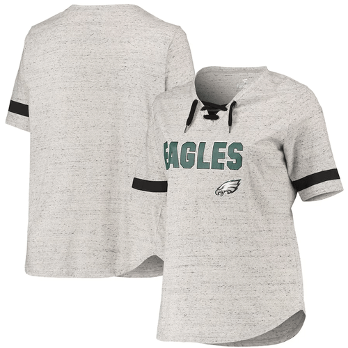 Philadelphia Eagles Ladies' T-shirt Deep V Neck Shirt Tee Top Football  Blouses
