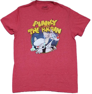 Pinky and The Brain Short Sleeve Printed Tee Shirt 2X, 2XT, 3X, 3XT, 4X, 4XT, 6X