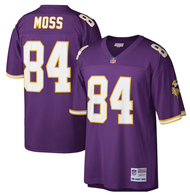 Mitchell & Ness Minnesota Vikings Randy Moss Legacy Replica Jersey 2X, 2XT, 3XT, 4X, 5X, 6X