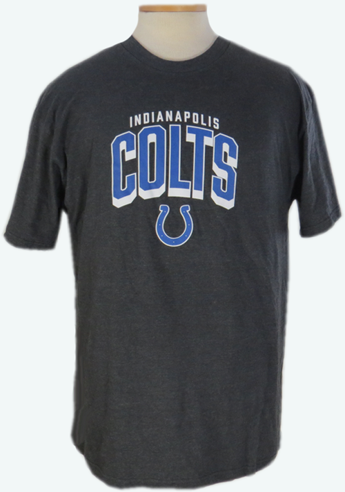 Fanatics Indianapolis Colts Heather Charcoal Short Sleeve Tee